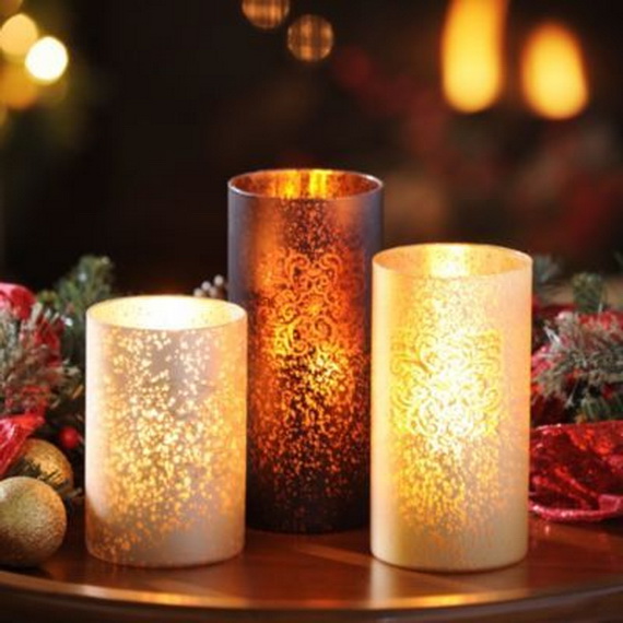 Cool Christmas Holiday Candles Decoration Ideas_05