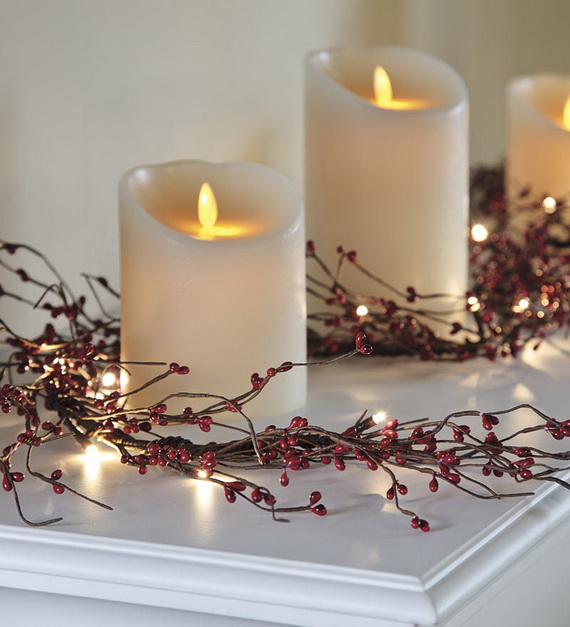 Cool Christmas Holiday Candles Decoration Ideas_10