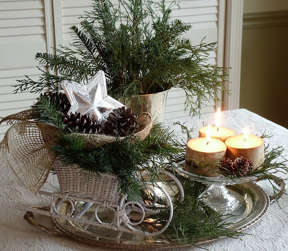 Cool Christmas Holiday Candles Decoration Ideas_14
