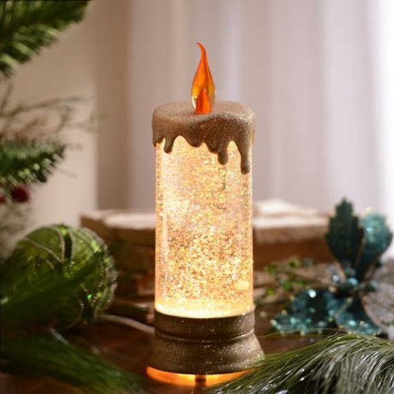 Cool Christmas Holiday Candles Decoration Ideas_16