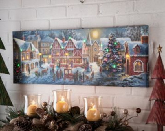 Cool Christmas Holiday Candles Decoration Ideas_25