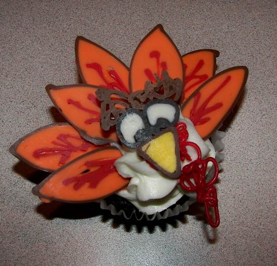 Easy Thanksgiving Cupcake Decorating Ideas (5)