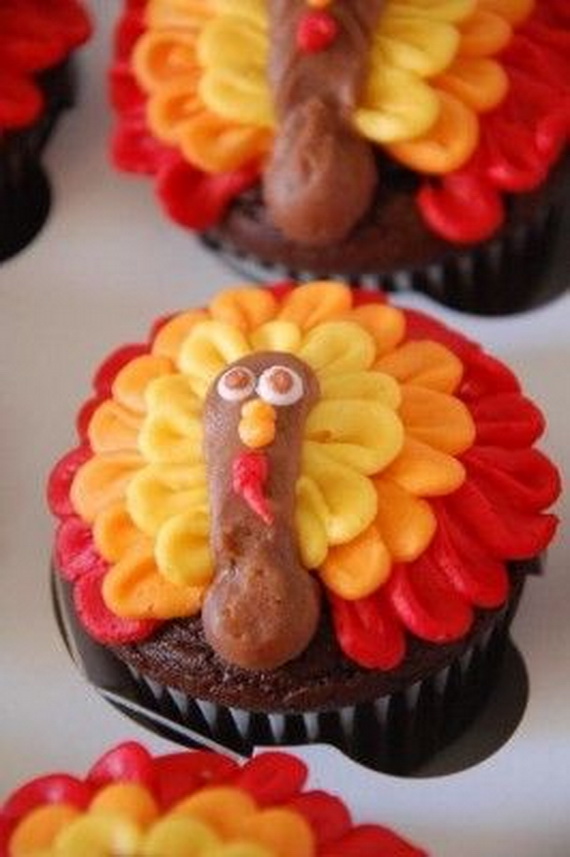 Thanksgiving Holiday Cupcakes Party Ideas_11