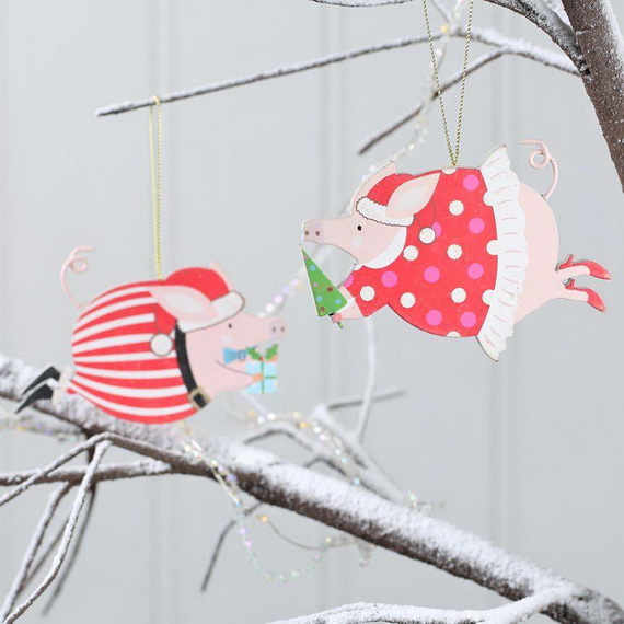 Cute and Quirky Homemade Christmas Ornaments for Holidays_12