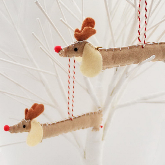 Cute and Quirky Homemade Christmas Ornaments for Holidays_33