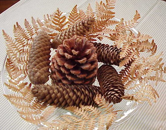 Fresh Pine Centerpiece For Holiday__20