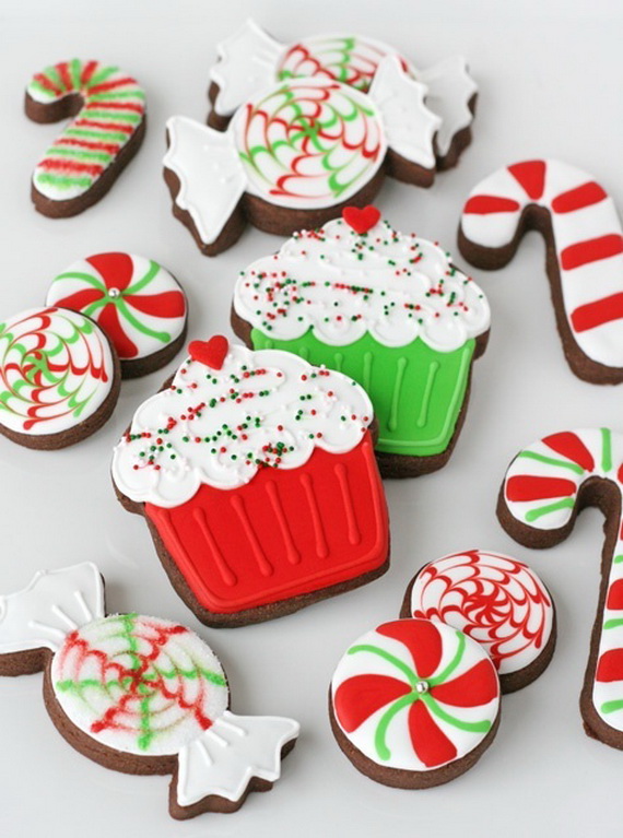 Iced, Decorated, and Shaped Cookies for Holidays_10
