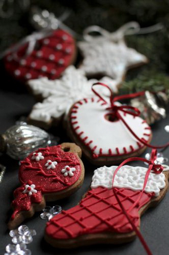 Iced, Decorated, and Shaped Cookies for Holidays_40