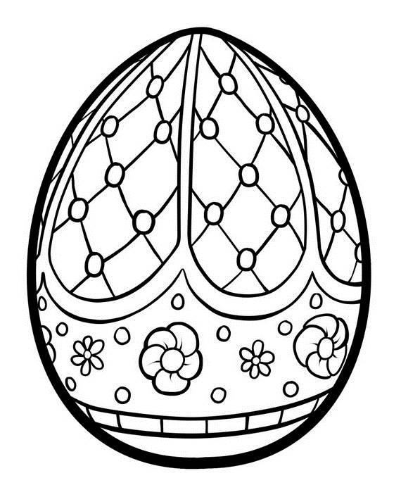 ukrainian easter eggs coloring pages - photo #41