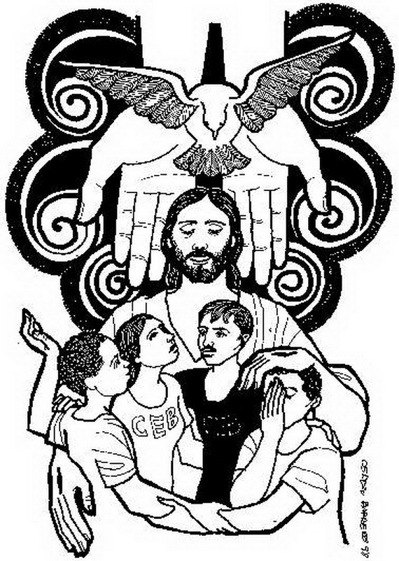 Trinity Sunday Coloring Pages - family holiday.net/guide to family