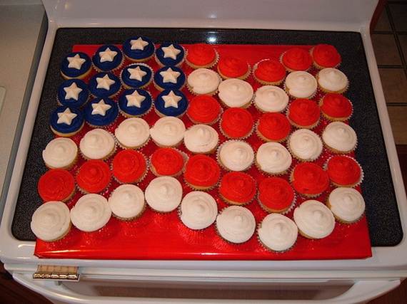 Independence Day Cakes & Cupcakes Decorating Ideas (25)