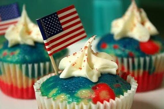 Independence Day Cakes & Cupcakes Decorating Ideas (35)