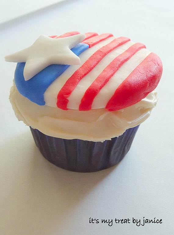 Independence day Cupcakes Decorating Ideas (29)