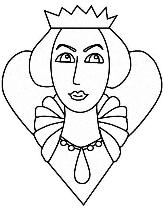 qeen coloring pages please - photo #24