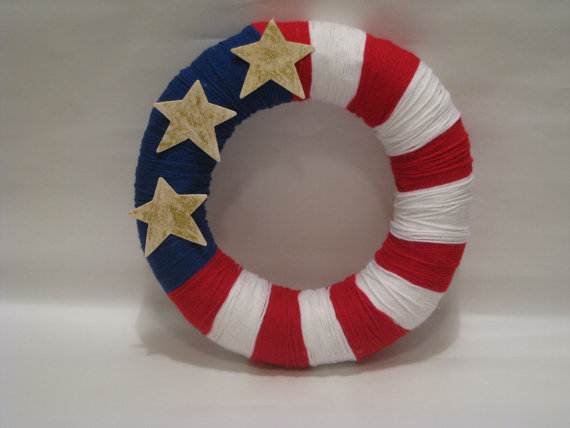 Cool wreaths for Memorial or Labor Day