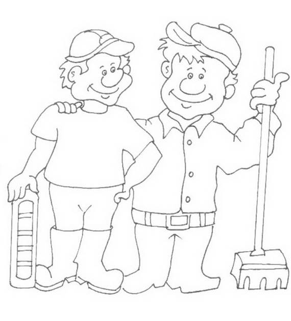 Free Printable Labor Day Coloring Page Sheets for Kids (12)