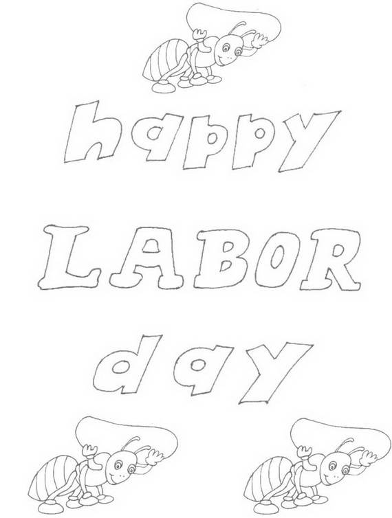 labor day on line coloring pages - photo #49