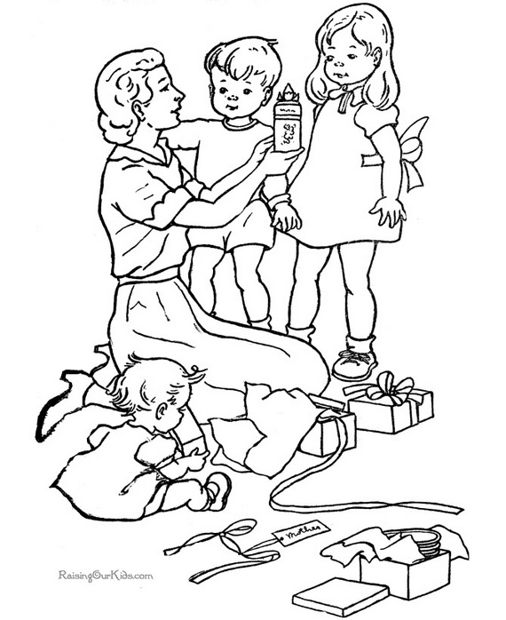 Grandparents Day Coloring Pages to Print and Color - family holiday.net