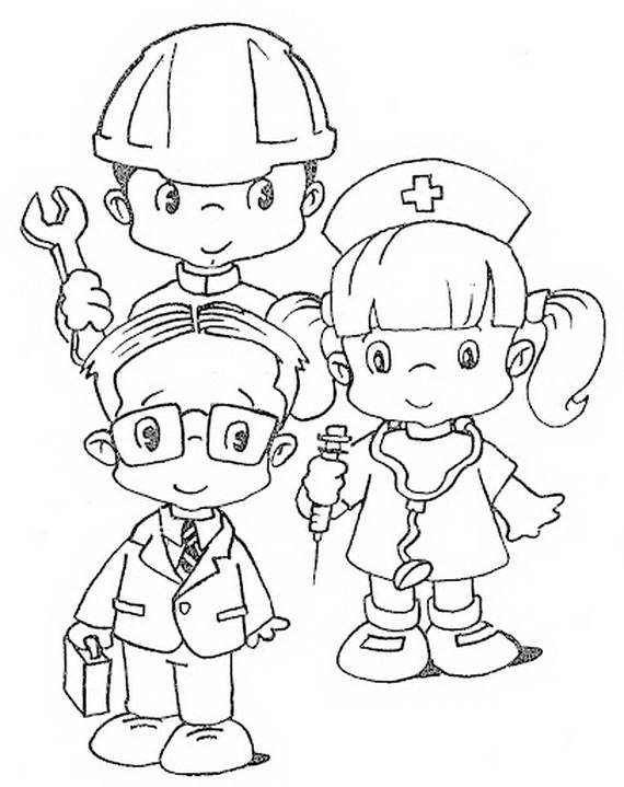 labor day coloring pages for kids - photo #4