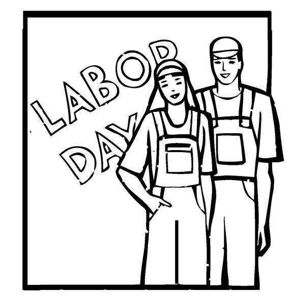 labor day coloring book pages - photo #27