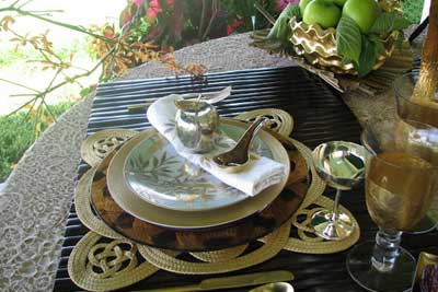 Cool Rosh Hashanah table and decoration ideas