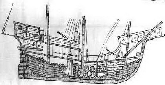 columbus ships coloring pages - photo #40