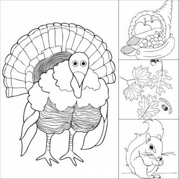 Free Coloring Sheets for Thanksgiving - family holiday.net ...