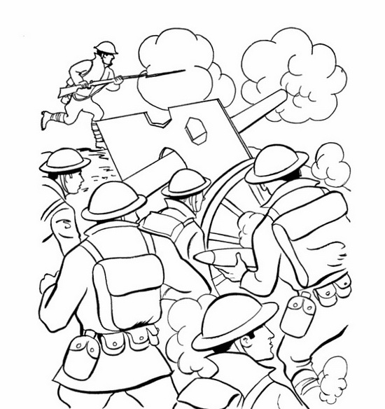 Remembrance Day or Veteran's Day Coloring Pages an ...