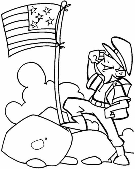 Veterans Day Coloring Pages for Kids family holidaynet