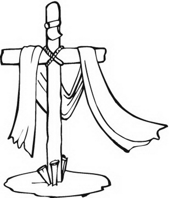 calvary coloring pages - photo #36