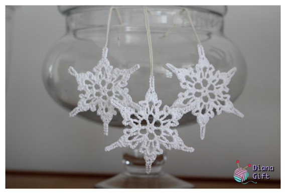 Christmas Decor – Knit Christmas Tree Ornament craft ideas.   (22)
