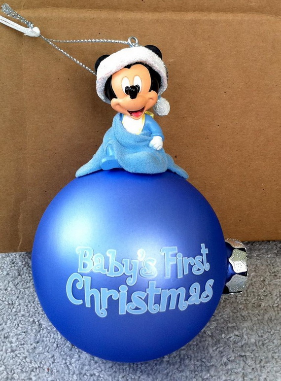 Baby’s First Christmas Ornament Ideas _25