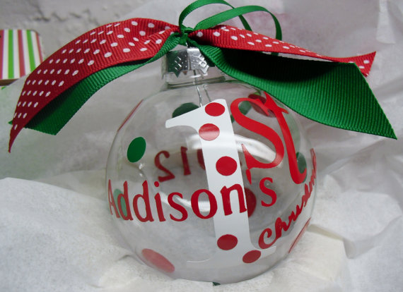 Baby’s First Christmas Ornament Ideas _45