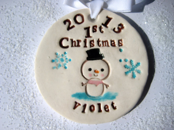 Baby’s First Christmas Ornament Ideas _50