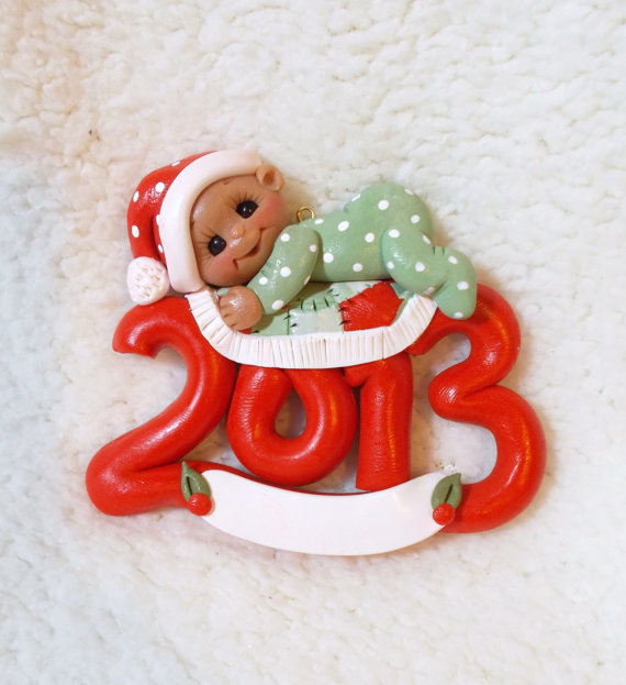 Baby’s First Christmas Ornament Ideas _71
