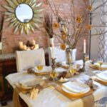 Elegant Gold and White Thanksgiving Décor Ideas _1-min