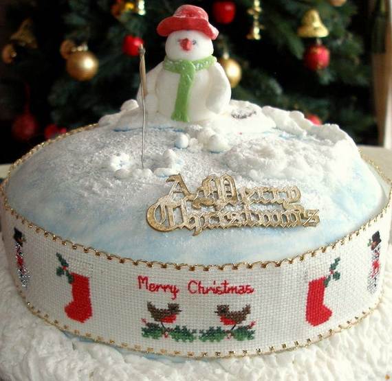 Awesome Christmas Cake Decorating Ideas _29