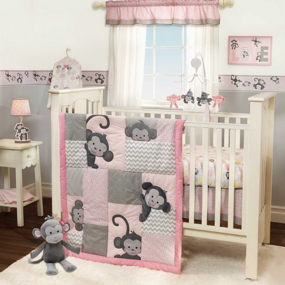 Monkey Baby Crib Bedding Theme and Design Ideas | Family Holiday
