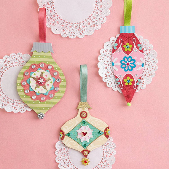 Pretty Paper Christmas Craft & Decoration Ideas_63