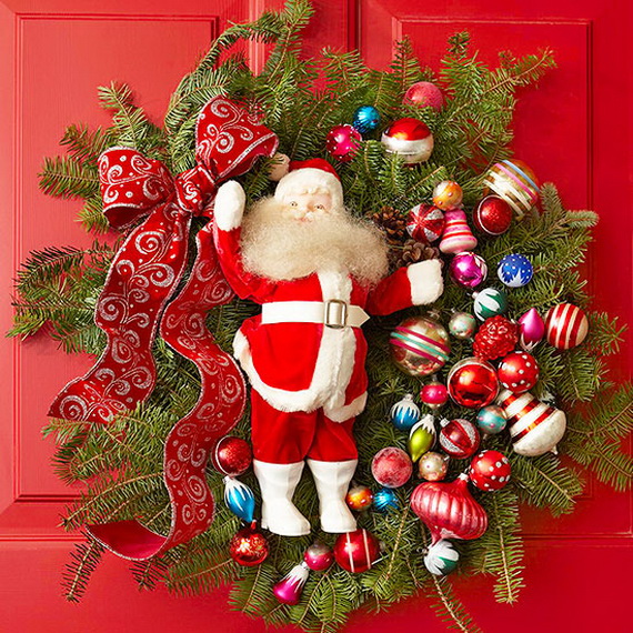 Share the joy of Christmas with Santa Claus decoration ideas _23