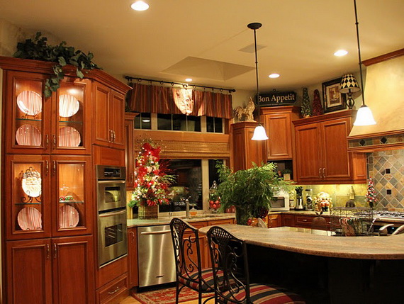 Top Christmas Decor Ideas For A Cozy Kitchen _15