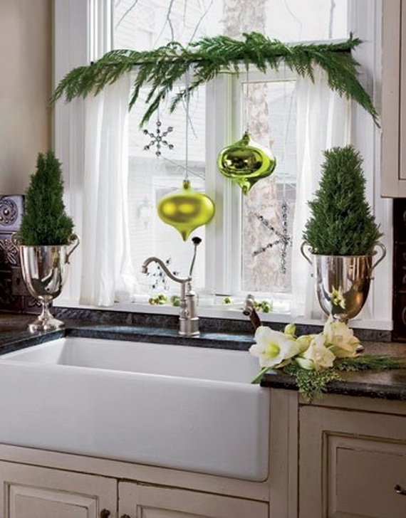 Top Christmas Decor Ideas For A Cozy Kitchen _23
