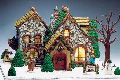 Amazing Traditional Christmas Gingerbread Houses