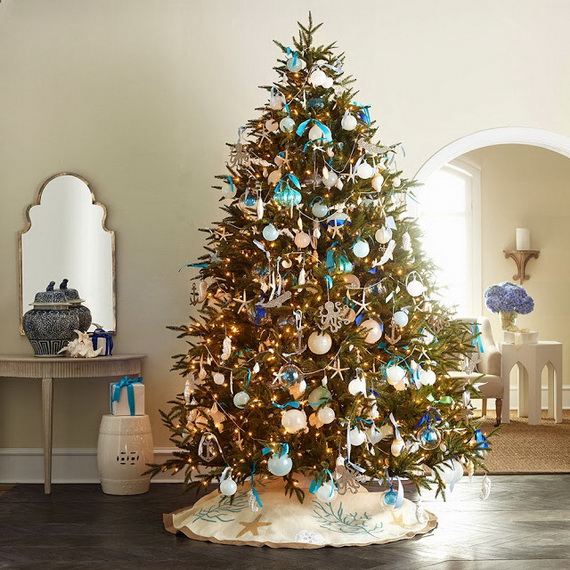 ... Magnificent Coastal-Themed Christmas Interior Decor | Family Holiday