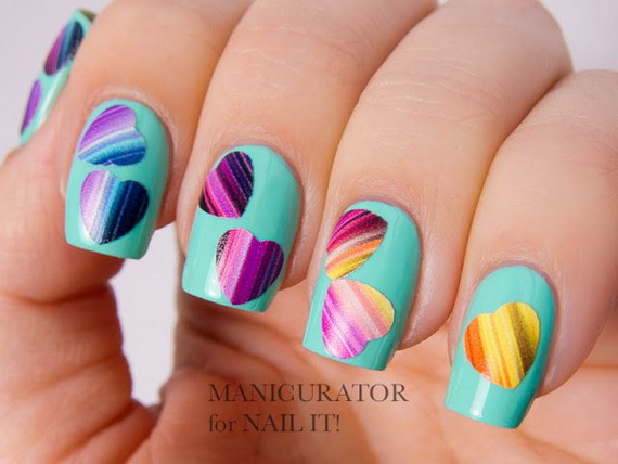 Creative Nail Art Designs for Valentine's Day 2014__33
