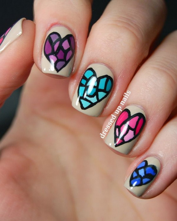 Creative Nail Art Designs for Valentine's Day 2014__55