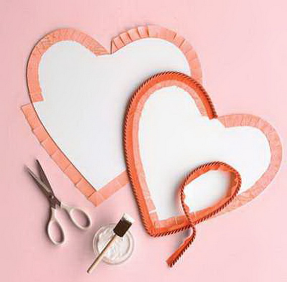 Hearts decorations-Homemade gift ideas Valentine’s Day _32