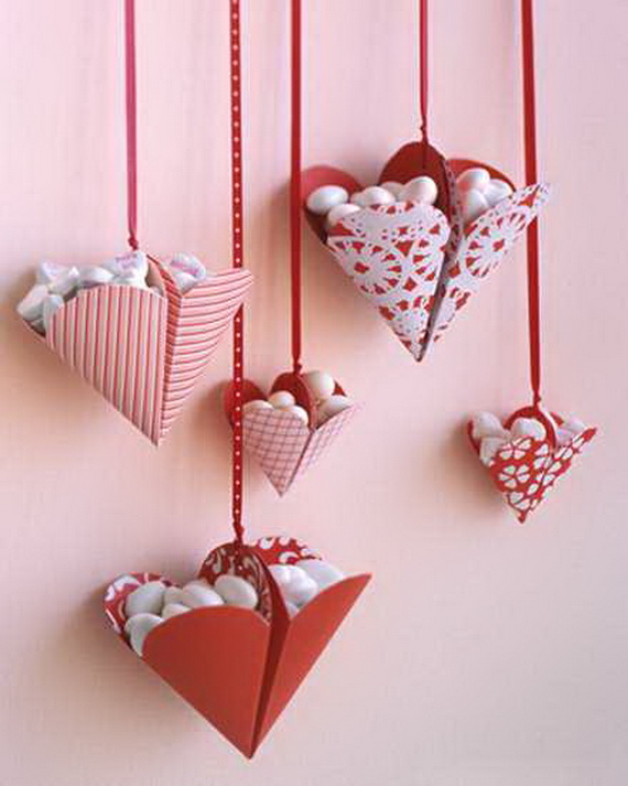 Hearts decorations-Homemade gift ideas Valentine’s Day _43