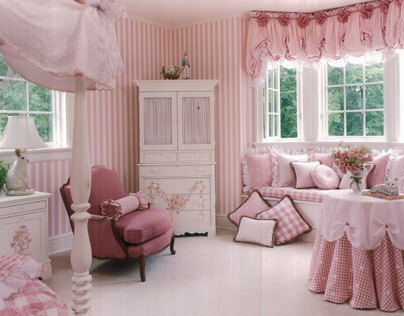 Pink Room Décor Ideas for Valentine’s Day _37