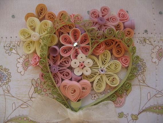 Quilled Valentine’s Day Craft Projects and Ideas